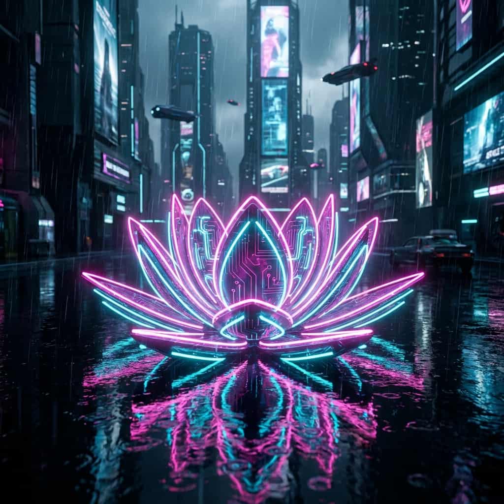 Neon Lotus 4K